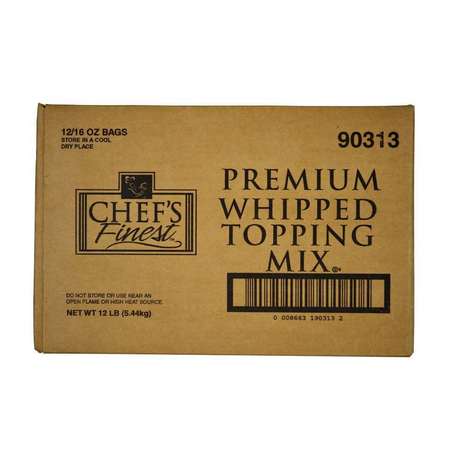 CHEFS FINEST Whipped Topping 16 oz., PK12 90313